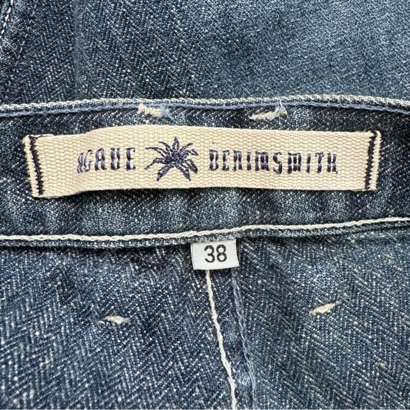 Agave Denim Size 38 ExPatriot Relaxed Fit Straight Cut Jeans - Picture 3 of 10